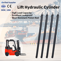 Cylindre hydraulique à simple effet personnalisé OEM ODM 1,5-3,5T pour chariot élévateur