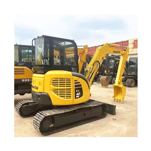 Mini Excavadora Pequeña Komatsu PC40MR de 4 Toneladas Usada, Maquinaria de Construcción Compacta con Motor y Bomba Hidráulicos, Certificación CE - Product Image 2