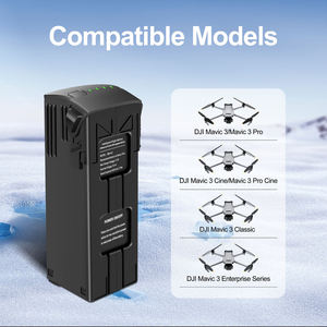 Batterie de vol intelligente neuve 15,4 V 5000 mAh 77 Wh pour DJI Mavic 3 Pro, Mavic 3 Classic, Mavic 3 Pro <span class=keywords><strong>Cine</strong></span> - Product Image 2