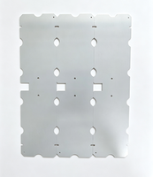 Carte de circuit imprimé (PCB) en aluminium LED haute tension personnalisée, 1,2 mm, 35 μm, surface en cuivre OSP, RoHS, ISO9001, pour éclairage public, carte de circuit imprimé MCPCB