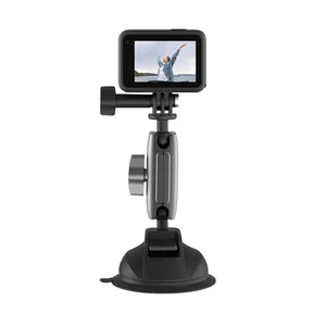 Car Windshield Suction Cup Mount For GoPro 360 Rotation Heavy Duty Car Window Holder For GoPro Heros /SJCAM/Vlogging
