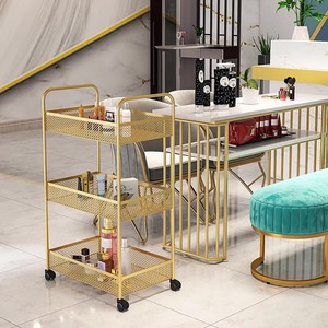 Modern Professional Metal Salon Trolley Portable Beauty <b>Tools</b> for Hairdressing and Nail Equipment - Product Image 6