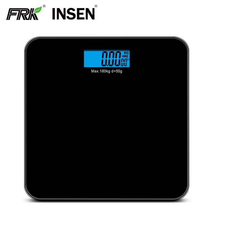 Низкая цена закаленное стекло цифровой персональный вес 180 кг 396Lb Взвешивание бытовой ванной тела весы