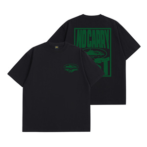 เสื้อยืดโอเวอร์ไซส์แขนสั้นผ้าเจอร์ซีย์คอตตอน 100% สีขาว พิมพ์ลายด้านหลัง สไตล์สตรีทแวร์ลำลองสำหรับผู้ชาย - Product Image 2