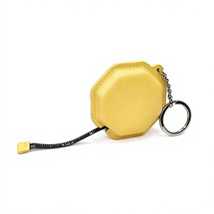 Promotional Gifts Leather Tape Measure 150cm 60in Custom Logo Measuring Tape for Wedding Favors and Corporate Gifts  - Product Image 2