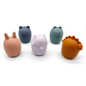 100% jouets <span class=keywords><strong>de</strong></span> <span class=keywords><strong>bain</strong></span> d'animaux en silicone <span class=keywords><strong>de</strong></span> qualité alimentaire jouets <span class=keywords><strong>de</strong></span> <span class=keywords><strong>bain</strong></span> <span class=keywords><strong>de</strong></span> bébé mignons pour <span class=keywords><strong>18</strong></span> + <span class=keywords><strong>mois</strong></span> - Product Image 3