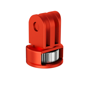 Reforzado 360 ajustable Anti-reverso cabeza de tres tarjetas a 1/4 tornillo adaptador de montaje de trípode de cámara para <span class=keywords><strong>Gopro11</strong></span> - Product Image 4