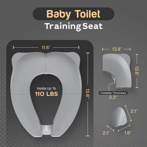 Siège de <span class=keywords><strong>toilette</strong></span> pliable pour bébé Gaixie, différents styles, vente en gros, matériau ABS sûr, pour tout-petits, avec sac de voyage gratuit - Product Image 2