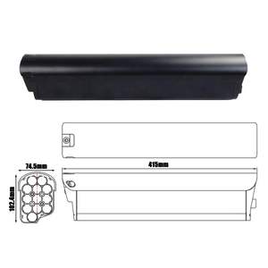 Batterie de vélo électrique SAMEBIKE RS-A01 Pro 36V 10.4Ah 13Ah 15Ah 17.5Ah 20Ah pour MIX10 MY275 R3 Eskute Netuno <span class=keywords><strong>Polluno</strong></span> Plus Pro - Product Image 3