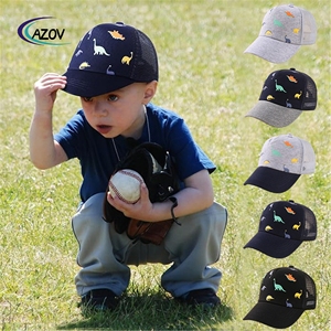 Gorra de <span class=keywords><strong>B</strong></span>éisbol para Niños con Estampado de Dinosaurios, Protección Solar, Primavera y Verano - Product Image 1