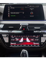 Écran tactile LCD numérique 8,8 pouces, panneau de climatisation, contrôleur de climatisation automatique, commande vocale pour BMW Série 5 2018-2022