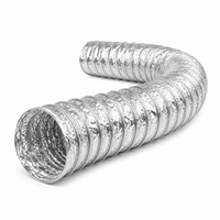 Tuyau d'évacuation d'air conditionné extérieur QIANJING XY-101/XY-102, flexible rond en feuille d'aluminium pour utilisation en salle de sport et en parc