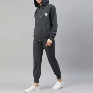 Divine 9 Unisex Adultos Custom Active Bottoms Set Alta calidad Plus Fleece Solid Pantalones de chándal y sudaderas con capucha Conjunto de chándal - Product Image 2