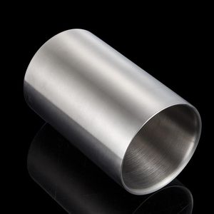 Seau à glace en acier inoxydable à double paroi épaissi, de forme cintrée, 2 L, pour le vin et les bars, marque Unisweet - Product Image 4