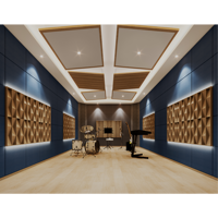 Planificación de Proyectos Acústicos para Estudios de Radiodifusión, Materiales Personalizados, Paneles PET, Absorbentes de Sonido, Nubes Acústicas para Techo, Decoración Arquitectónica