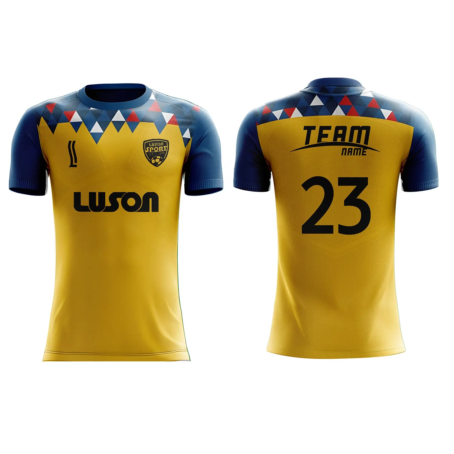 Luson yeni sezon kulübü Futbol forması kostüm özelleştirilmiş profesyonel Camisetas De Futbol kolombiya Futbol formaları