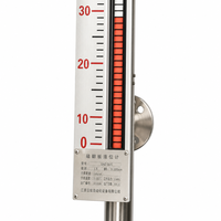 Jauge de niveau magnétique latérale DN25 DN50 en acier inoxydable pour chaudière à eau