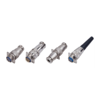 Connecteur Électrique de Type Carré CH20 Mâle et Femelle, 3, 4, 5, 7, 10, 12 Broches, Type d'Accueil pour l'Aviation