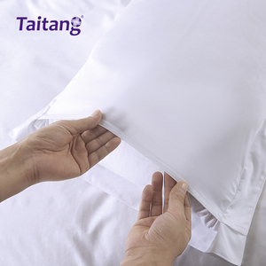 ECAS SABER Support Luxury Embroidery Custom Hotel Bed Cover Set <span class=keywords><strong>Boutique</strong></span> 600TC Cotton Sateen Bedding for Premium Hotel & Villas - Product Image 3