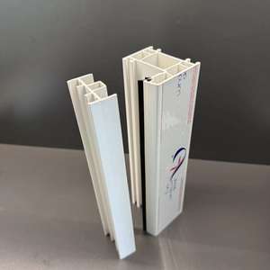 Profilé <span class=keywords><strong>PVC</strong></span> pour fenêtres et portes Cadre Upvc insonorisé pour fenêtres et portes Cadre de fenêtre Upvc pas cher Profil plastique pour fenêtre - Product Image 4