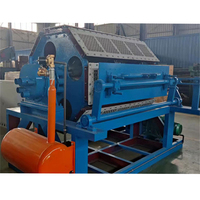 Alvéoles de grand-tonnage 88 plateau d'oeufs faisant la machine plateau d'oeufs de machine avec le modèle de moulage de pulpe