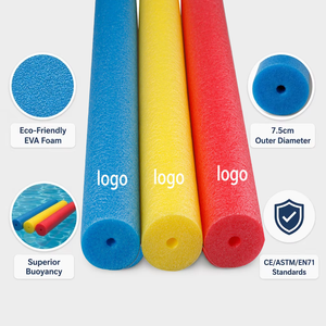 Muestra Gratis al Por Mayor de Fabricante Chino Flotador de <span class=keywords><strong>Tubo</strong></span> de EVA Hueco y Colorido Fideo de Espuma para Natación para <span class=keywords><strong>Piscina</strong></span> - Product Image 1