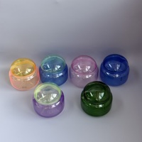 Pot à thé en verre borosilicate avec couvercle en bois de bambou, design nordique mignon, rangement de cuisine pour la conservation de la fraîcheur, boîte pliable