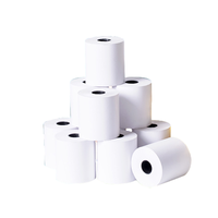 Rouleaux de reçus thermiques 80x80 économiques sans mandrin 55 70gsm blancs pour commandes en gros