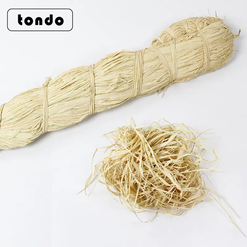 Wholesale Decorative Real Raffia Grass For Gift Box Packing