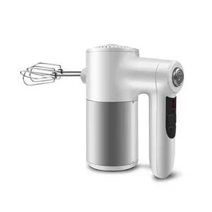 Superior Materials Food Hand Mixer Hand Blander One Button Mixer Mini Rechargeable Hand Mixer