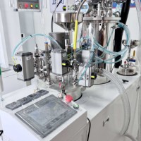 Machine automatique de moulage sous vide pour résine époxy et silicone, machine de distribution de colle 2K AB avec système de dégazage sous vide