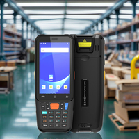 Terminal de données mobile de scanner de codes barres d'Android PDA rocailleux portatif d'IP67 4 pouces pour l'entrepôt
