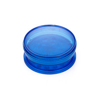 Mini-broyeur à herbes en plastique de 40 mm, emballage blister, accessoires pour fumeurs, emballage individuel