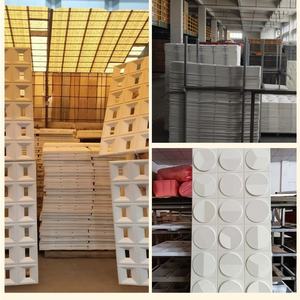 Composant PU <span class=keywords><strong>brique</strong></span> creuse à neuf carrés <span class=keywords><strong>brique</strong></span> poreuse légère pour décoration murale de fond <span class=keywords><strong>cloison</strong></span> double face - Product Image 6