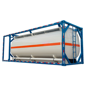 Thùng Chứa Dầu Xăng Nhiên Liệu Nặng Bằng Thép Cacbon 40FT 20FT Bình Chứa Iso - Product Image 1