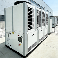 Refroidisseur à vis à air R407C 22-150 USRT avec évaporateur à calandre pour systèmes de climatisation CVC