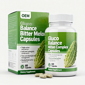 Chroom Zink Kruiden Glucose Regulatie Complex Capsules met Kaneel Gymnema Alfa Lipoïnezuur voor Suikerregeling Ondersteuning - Product Image 3