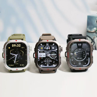Reloj Inteligente H11 IP67 para Exteriores, Unisex, Pantalla Grande HD de 2.01 Pulgadas, Llamadas Bluetooth, Música, SOS, Asistente de Voz, Rastreador de Actividad Física y Deportiva, GPS