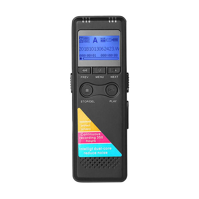 Noise Reduction Recorder 350 Hours  Long Recording Time Voice Recorder