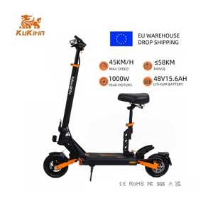 สินค้าขายดี ปี 2026 รุ่นใหม่ พลัง 48V 15AH สกู๊ตเตอร์สำหรับผู้ใหญ่ Kukirin PRO พร้อมเบาะนั่ง KuKirin Pro 2024 ซัมเมอร์ 2024 รุ่นใหม่ V - Product Image 1