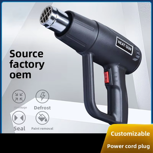 Pistola de Aire Caliente Industrial de 2000W - Portátil con Temperatura Ajustable para Calentar Películas de Ventanas en Hogares y Vehículos Comerciales - Product Image 4