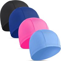 Haute élasticité pour bonnet de bain ly-cra pour femmes hommes filles enfants taille unique avec latex de nylon respirant personnalisé garde les cheveux propres
