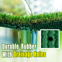 Herbe artificielle de football 5 plantes d'herbe haute Herbe synthétique artificielle 20 mm