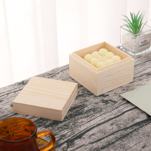 Wooden Desktop Storage Box With Lid 4 Tier Stackable Jewelry Organizer For Home Office Use - Product Image 2