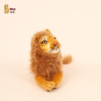 Hochwertige 75cm Lion Stofftier Giant Realistic King Weihnachts spielzeug Soft Plush Custom Toys