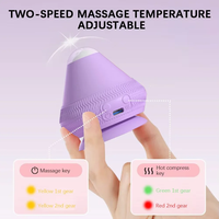 Balle de massage relaxante pour le fitness, balle de massage en silicone, 2 vitesses de vibration pour soulager la douleur à la taille, au dos, au cou, aux épaules