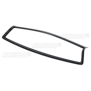Marco de cubierta de parrilla delantera Q50, embellecedor de rejilla frontal, cubierta superpuesta para parachoques delantero, para INFINITI Q50 Q50S 2014-2021 - Product Image 2