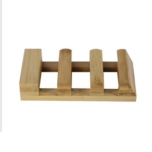 Escurridor de Bambú Rectangular Multifuncional, Base de Almacenamiento para Cocina, Ecológico - Product Image 4