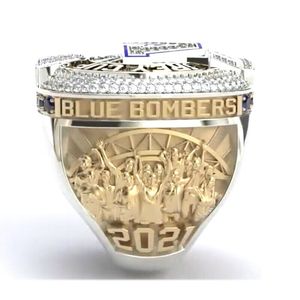 Anello del Campionato Grey Cup 2021 dei Winnipeg Blue Bombers, il 108° - Product Image 4