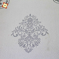 Tissu jacquard respirant en polyester 100% tricoté et teint en fil pour la literie, housse de protection de matelas, vente en gros